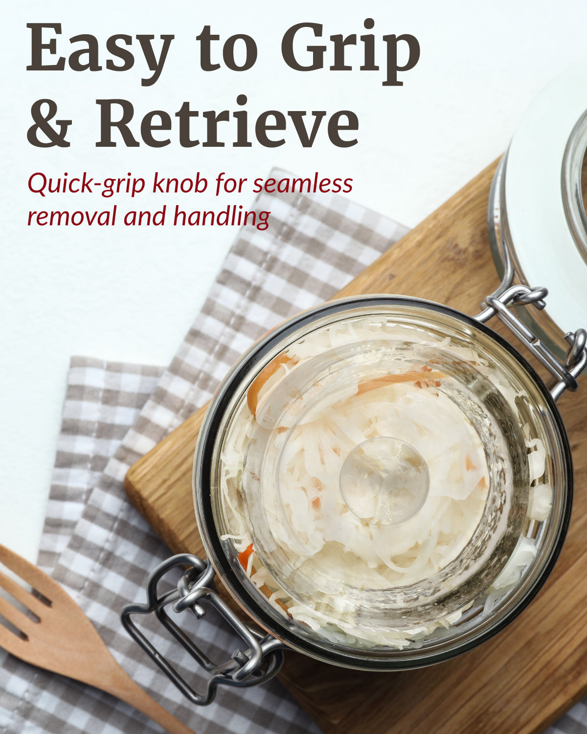 Fermentation Weights - Easy Grip Set of 4