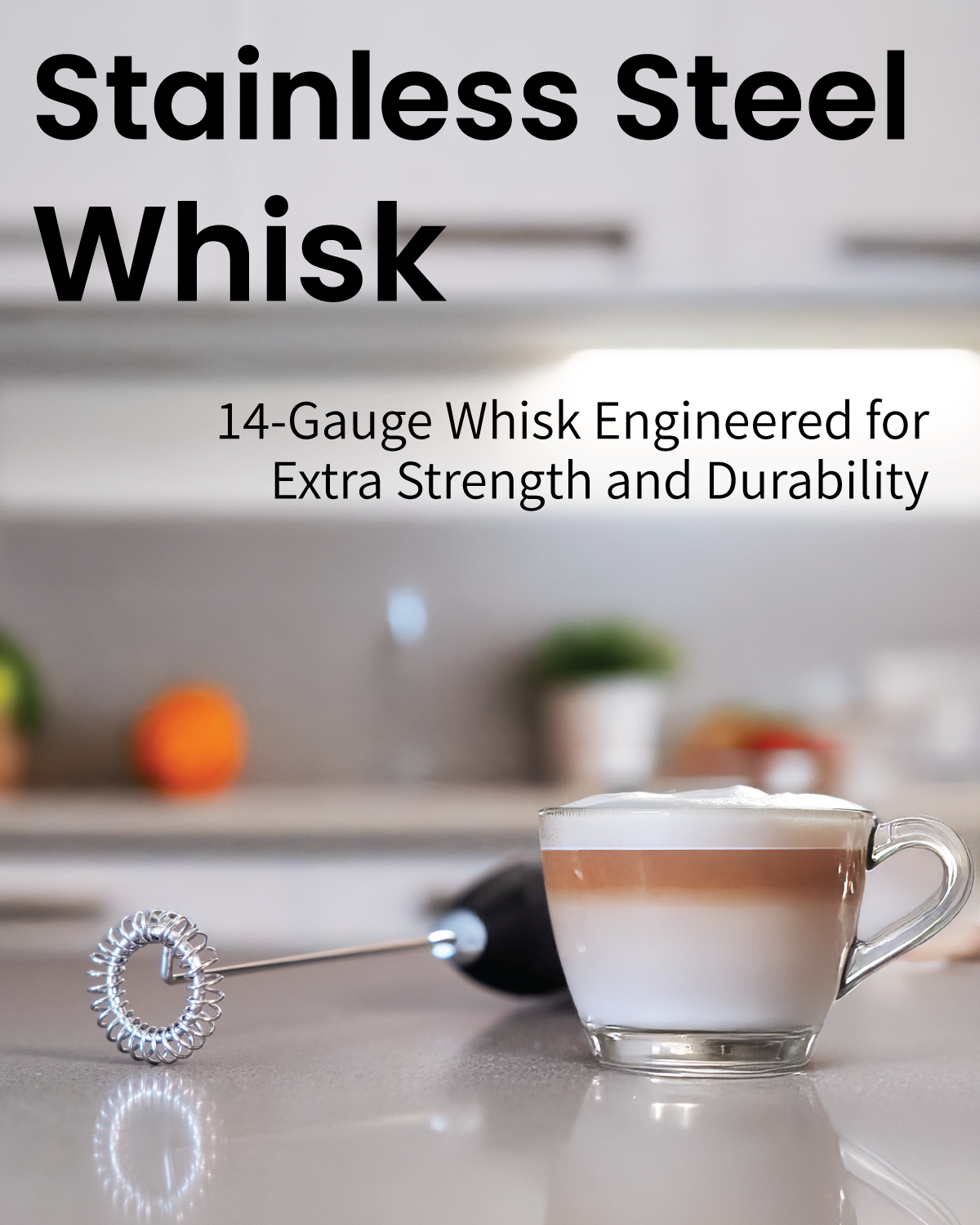 Elementi Handheld Milk Frother No Stand (Mint)