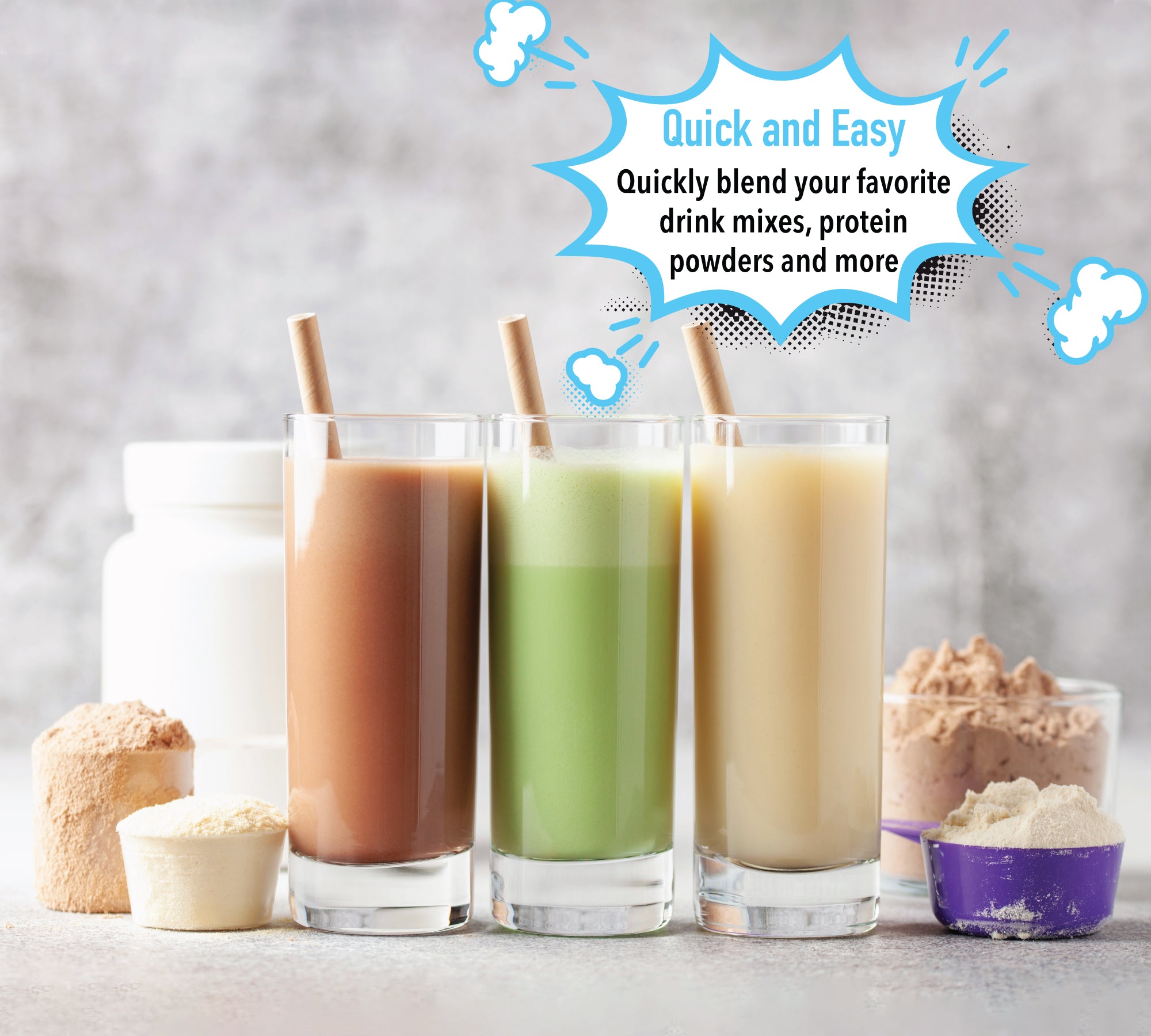 Elementi Handheld Milk Frother (Ultra Black)