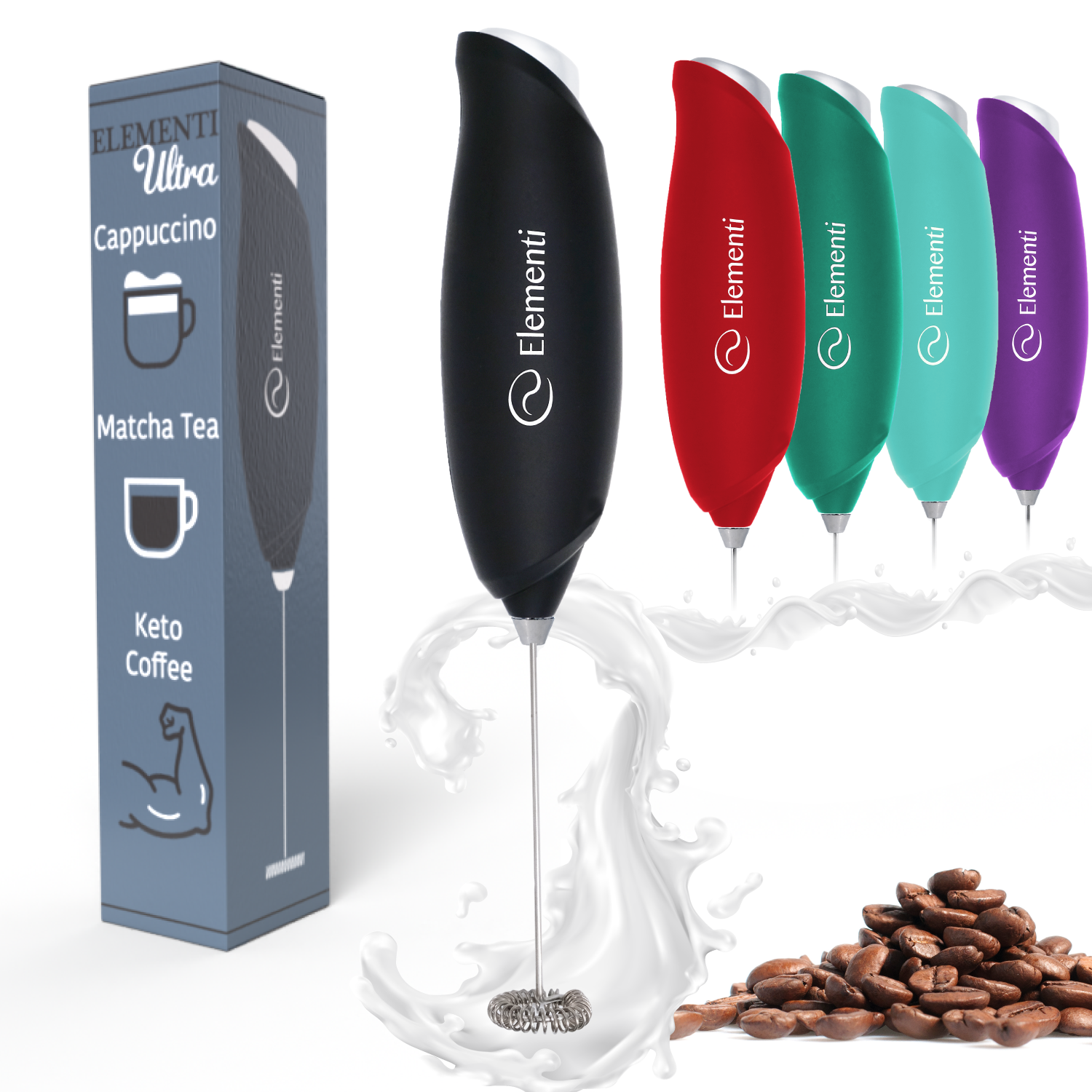 Mini Battery Operated Whisk Perfect for Bulletproof coffee SALE