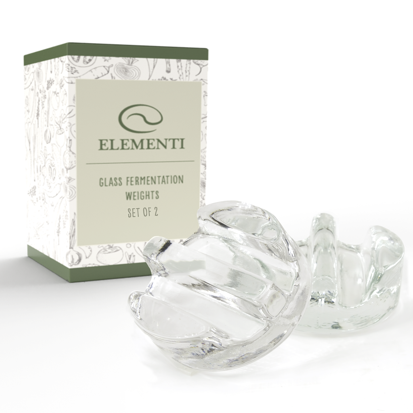 Elementi Fermentation Weight Set of 2