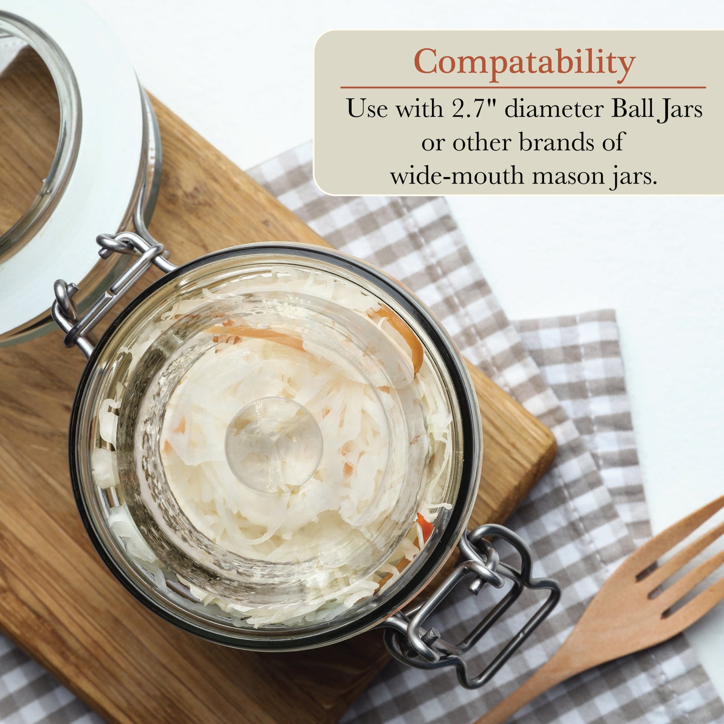 Easy Grip Fermentation Weight Set of 4