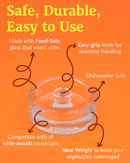 Elementi Fermentation Kit - Set of 4 Easy Grip