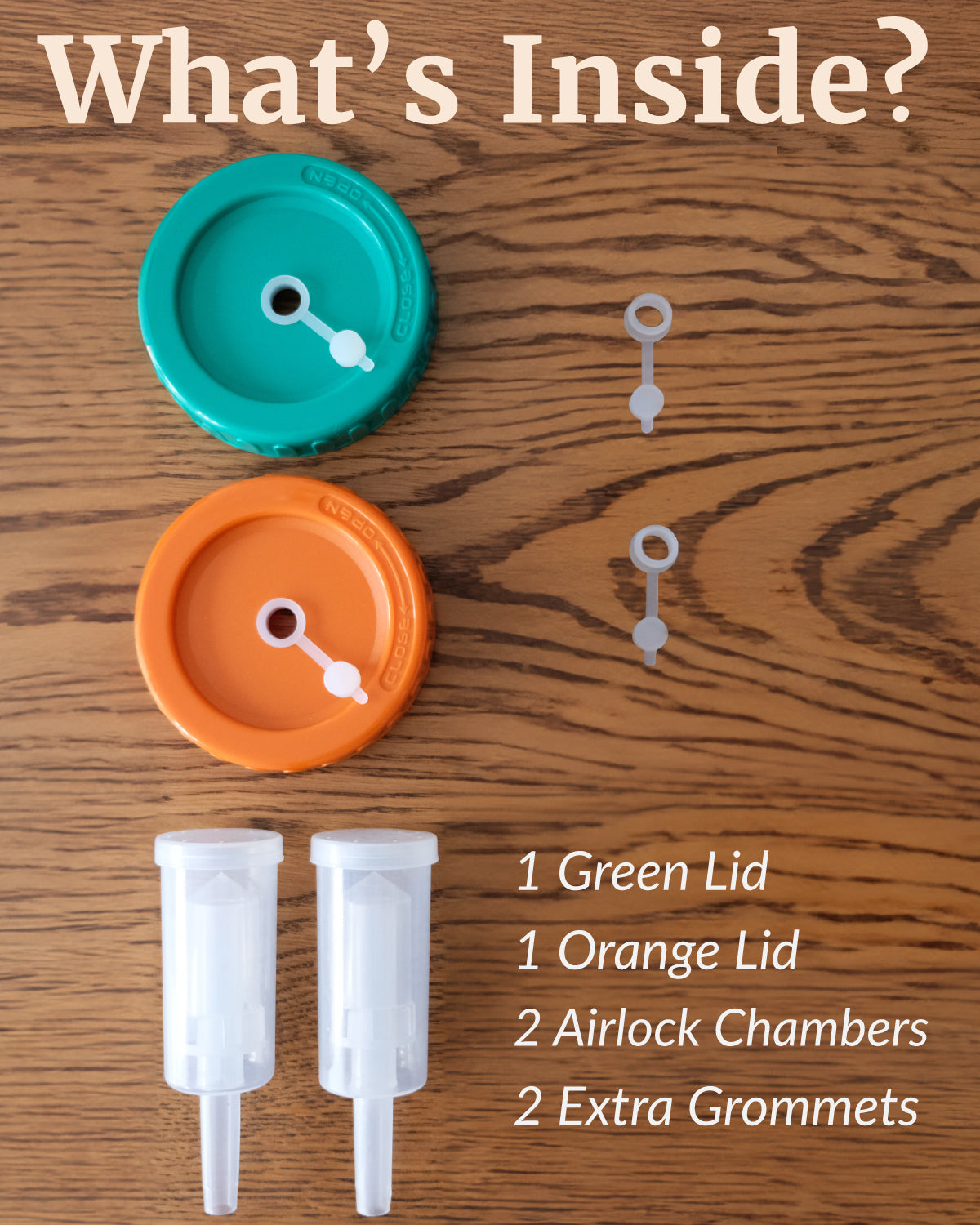 Elementi Fermentation Lids