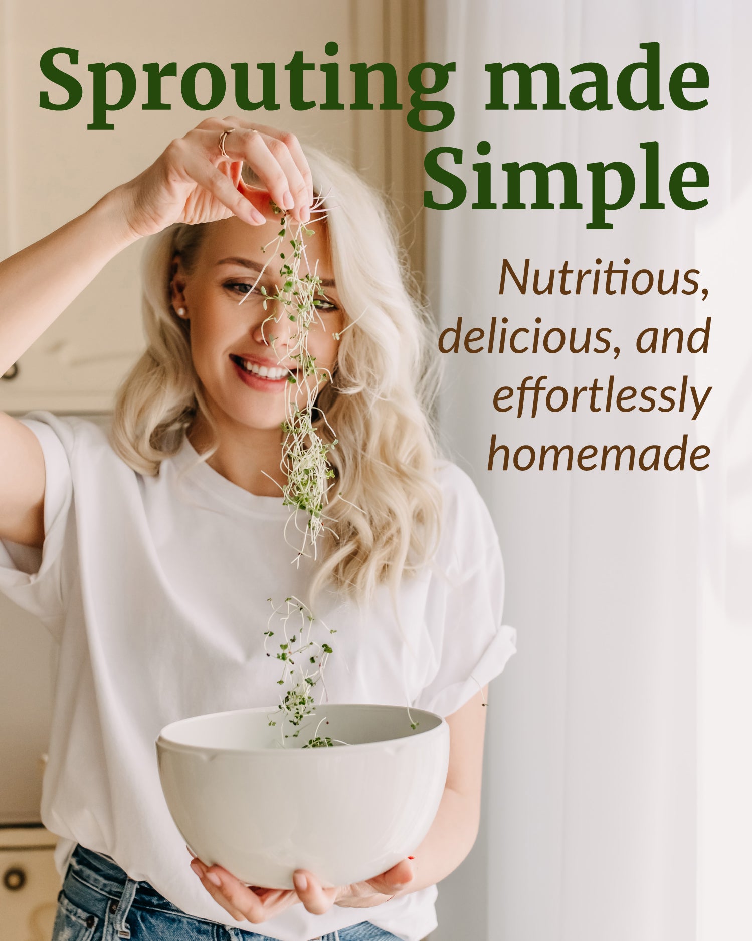 Elementi Sprouting Lids - Set of 4
