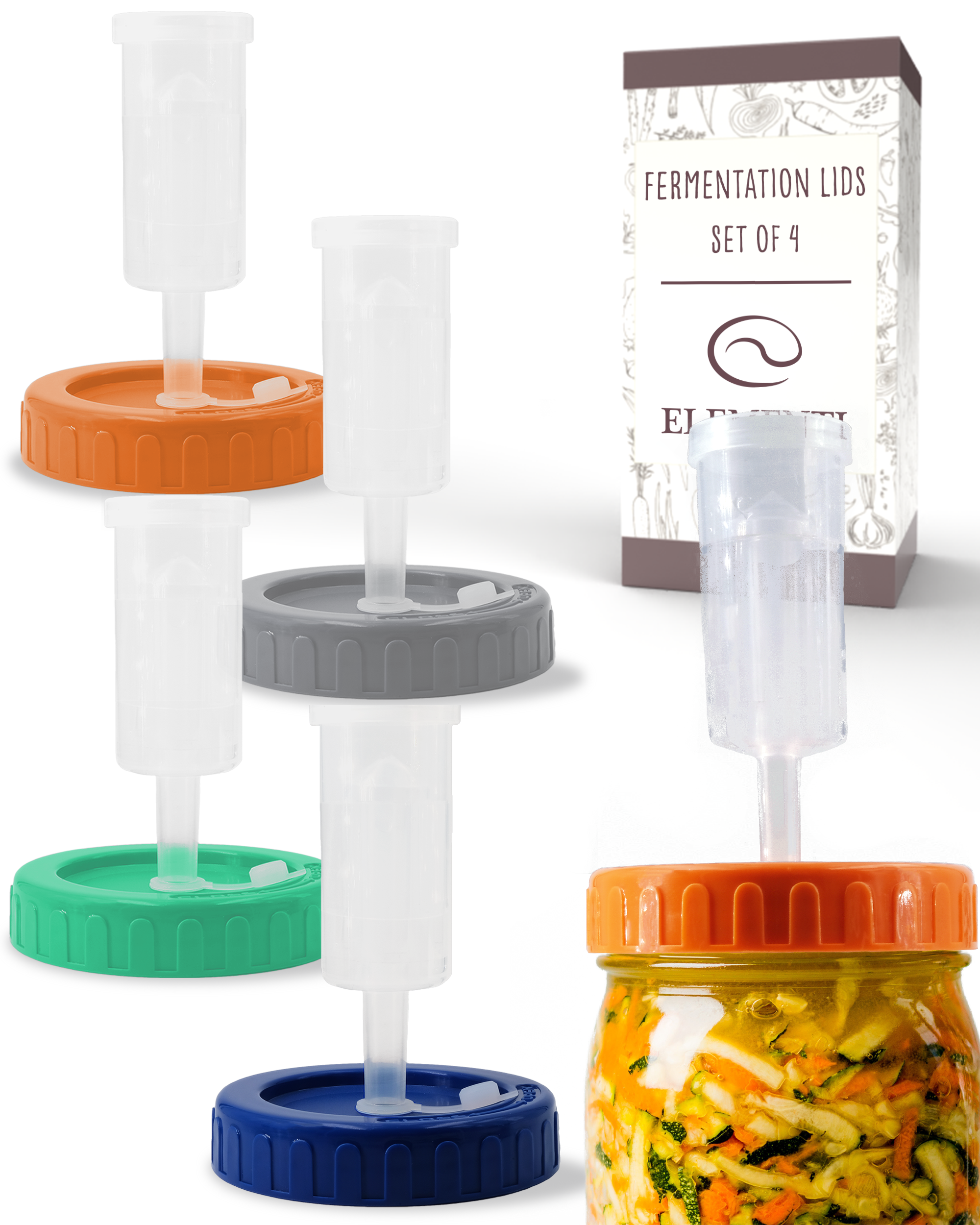 Elementi Fermentation Lids