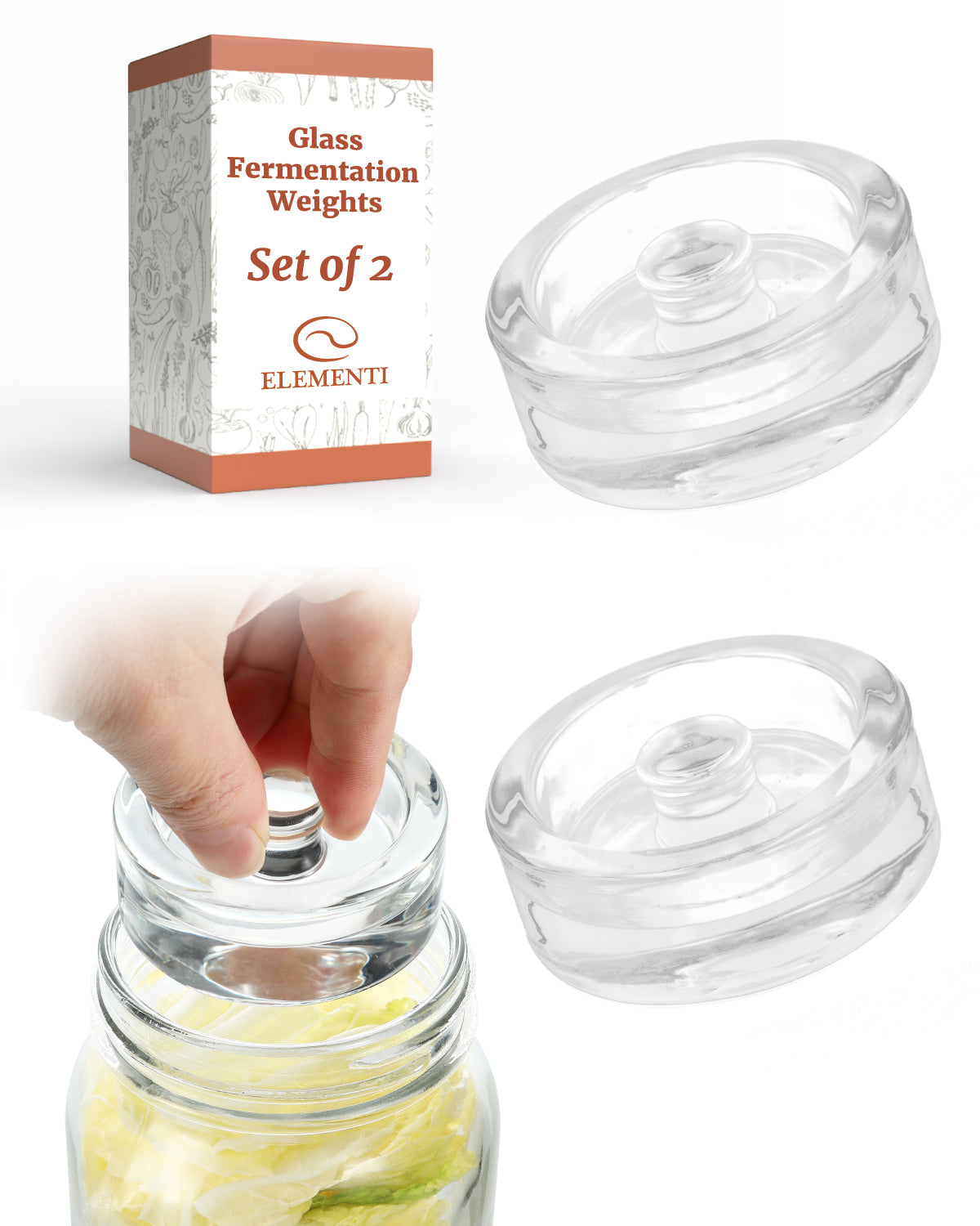 Fermentation Weights - Easy Grip