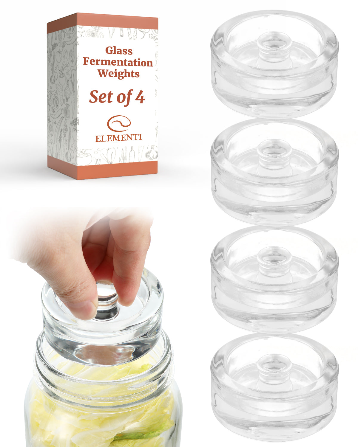 Fermentation Weights - Easy Grip