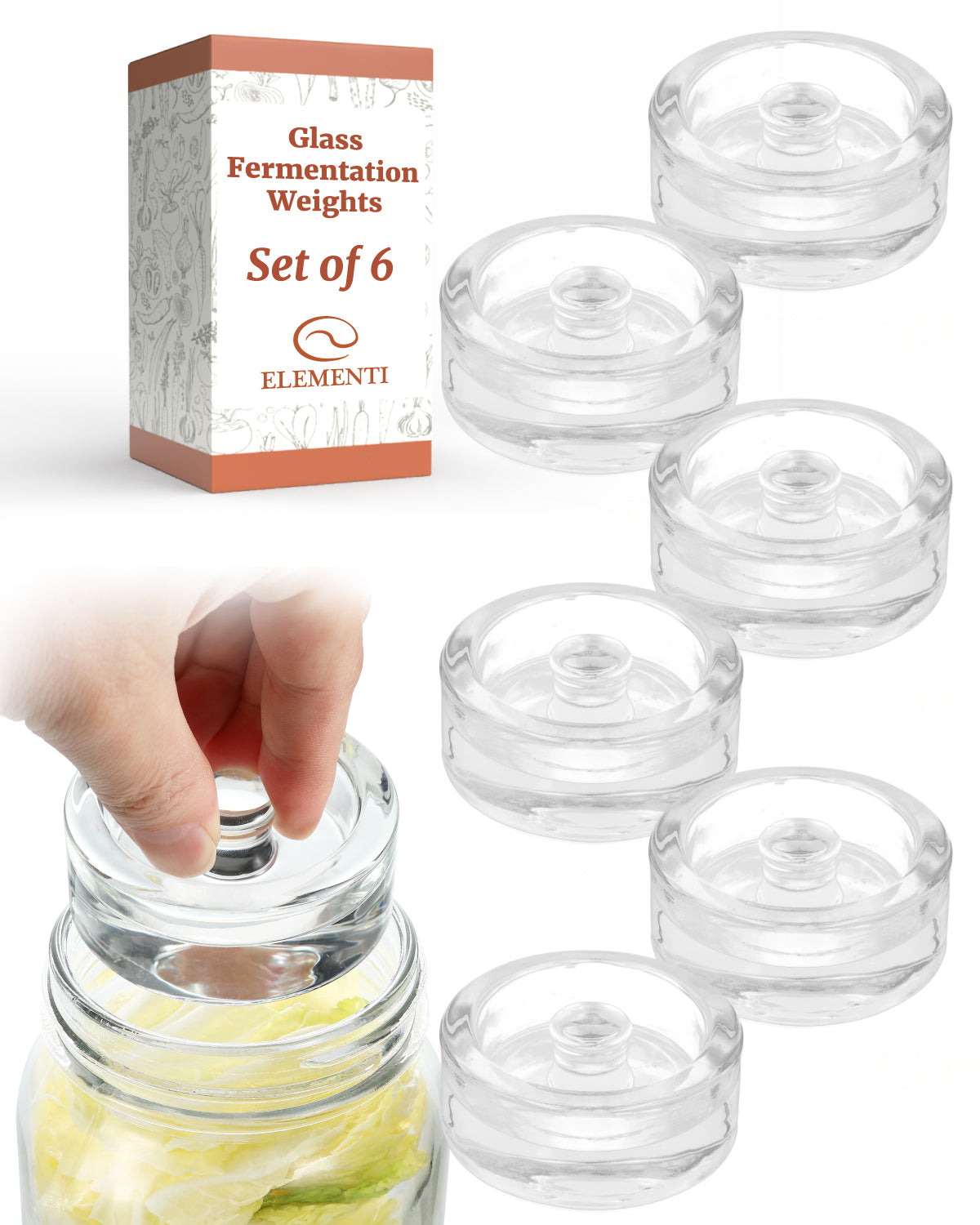Fermentation Weights - Easy Grip