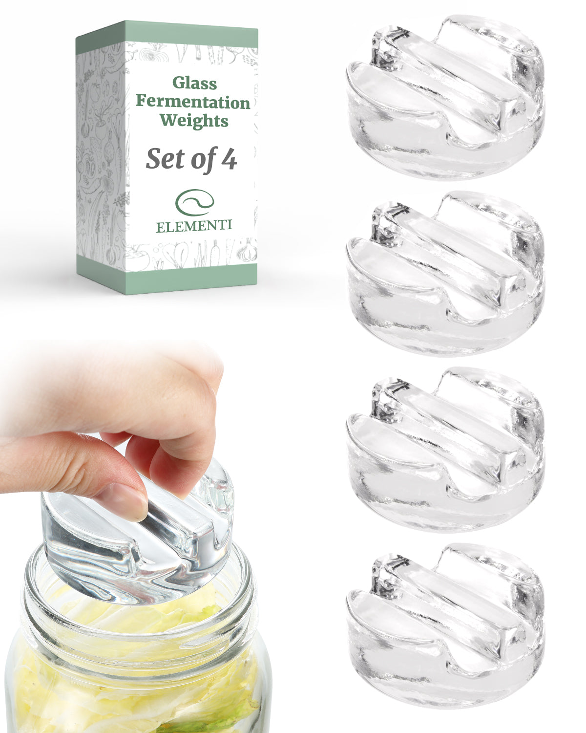 Elementi Fermentation Weights Bar Handle